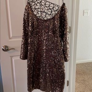 Long sleeve sequin dress🔥